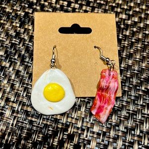 Food inspired earrings